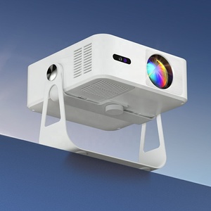 AUN A005S MINI Home Cinéma Android 12 Projecteur Vidéo LED 1080P Portable avec Haut-parleurs WIFI pour Téléphone Beamer Intelligent - Product Image 1