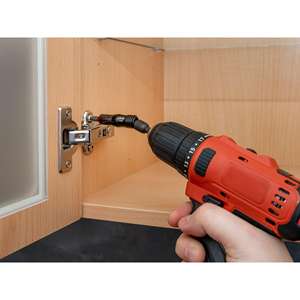 ที่ยึดดอกสว่านที่แข็งแรงสามารถบานพับได้ขอ V7600, รูปหกเหลี่ยม1/4นิ้ว (6.3มม.), รูปหกเหลี่ยม Solid เหรอ1/4นิ้ว (6.3มม.), กลวง - Product Image 2