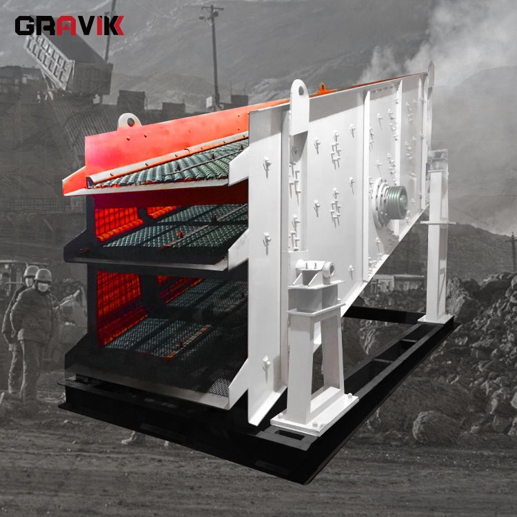 Высокое качество 3 двухслойные 4 колоды для спресования камней круглой наклон высокочастотный Вибрационный экран для песка и камня