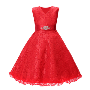 Bella Del Bambino Della Ragazza Dei Bambini Abito Senza Maniche Per La Cerimonia Nuziale del Partito di Sera Dell'arco Delle Ragazze del Vestito Costume Della Ragazza Dei Bambini Della Principessa Abiti - Product Image 3