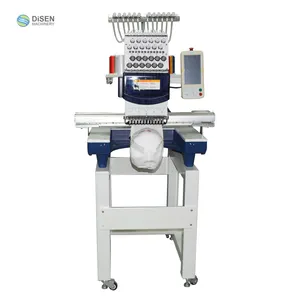 High speed home monogram swm swf sinsim melco cornely bead 1 one single head cap and t-shirt embroidery machine for sale prices
