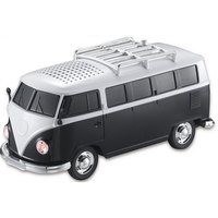 Haut-Parleur TWS Radio Voiture WS-266 Sans Fil Mini Forme Bus Classique Bluetooth TF USB FM AUX Mains Libres Lumière LED