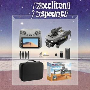 CAMORO K19 MAX โดรนสำหรับผู้เริ่มต้น 3 กล้อง ถ่ายภาพทางอากาศคุณภาพสูง หลบหลีกสิ่งกีดขวาง โดรน 4 แกน พับเก็บได้ ควบคุมด้วยรีโมท - Product Image 3