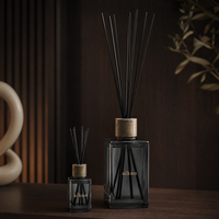 Diffuseur de parfum en rotin moderne avec logo personnalisé AIKUN OEM, étiquette privée, pour cadeaux d'entreprise