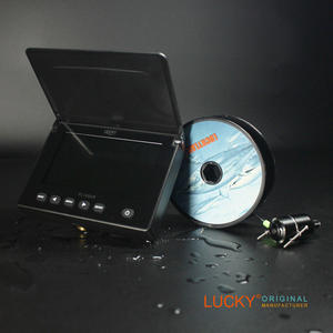 Détecteur de poissons portable Lucky Fl180ar avec écran de 5,0 pouces, caméra sous-marine à 180 degrés et enregistreur vidéo HD - Product Image 1