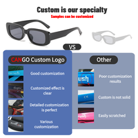 Lunettes de soleil personnalisées pour hommes, logo OEM ODM, protection UV400, monture PC, faible MOQ, fournisseur d'usine en gros