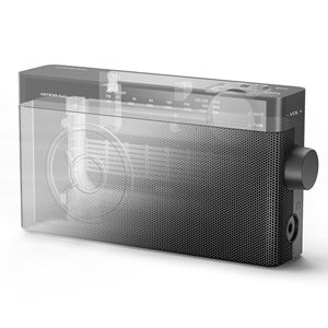 Nouveau modèle de radio multi-bandes rechargeable avec lecteur de cartes, modulation de fréquence FM/AM, design portable - Product Image 4