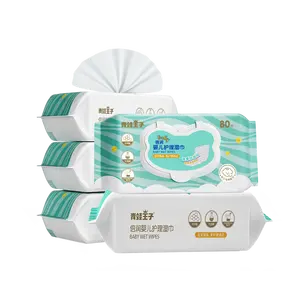 OEM Factory Großhandel Guter Preis Wasser Papier Einweg Super Soft Baby Wet Tissue