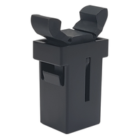 Nouvelle Serrure à Poussoir en Nylon avec Fixation par Vis et Loquet à Ressort PL-17 pour Meubles de Bureau, Armoires en Bois et Commodes