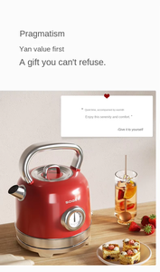 Hervidor eléctrico Retro Youpin Sogee 1800W 304 hervidor de agua doméstico de acero inoxidable - Product Image 5