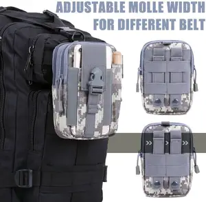 Customized Outdoor Sports Survival Waist Pack Multi-functional Medical Tool Tactical First Aid Kit