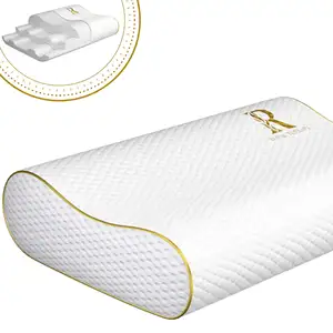 Custom Memory Foam Neck Pillow For Sleeping Ergonomic Cervical Pillows Orthopedic Contour Pillow