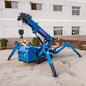 Grúa Araña para Techos de 3 Toneladas con Control Remoto Inalámbrico, <span class=keywords><strong>Brazo</strong></span> Telescópico de 360 Grados, Elevación Segura, Eléctrica/Gasolina/Diésel - Product Image 1