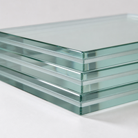 Plaque de verre trempé stratifié sur mesure, verre de sécurité pour plateaux de table, meubles, portes d'armoires, décoration, murs rideaux