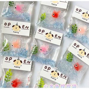 Juguetes Sensoriales Antiestrés de Silicona con Forma de Pescado Taba Mochi, Diseño 2025, Vibrantes, Paquete de 24, para Adolescentes - Product Image 4