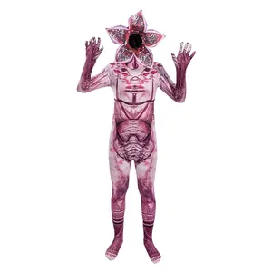 horror movie & TV Man Eater Cosplay blood Jumpsuit Costume Carnival Party adult halloween with headgear gloves