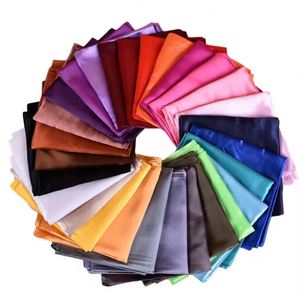 ผ้าพันคอไหมซาตินสี่เหลี่ยมจัตุรัส ขนาด 90x90 ซม. สำหรับผู้หญิง ขายส่ง - Product Image 1