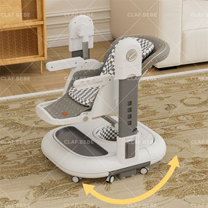 3 in <span class=keywords><strong>1</strong></span> pieghevole portatile multifunzionale regolabile <span class=keywords><strong>sedia</strong></span> di alimentazione del bambino pranzo seggiolone del bambino deambulatore - Product Image 3