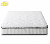Fabrikverkauf 5-Sterne-Hotel Naturlatex-Memory-Schaum-Hybridmatratze 30 cm dick King/Queen Size Rollmatratze mit Gel für Schlafzimmer