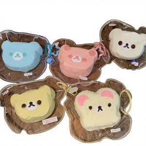 SM Oferta Especial: Juguete de Descompresión de TPR de Grado Alimenticio, con Forma de Cabeza de Oso, de Fácil Agarre, de Rebote Lento, de Alta Atractividad Visual, para 14+ años - Product Image 2