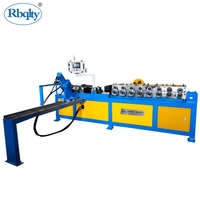 Machine à conduits automatique Rbqlty, machines à tuyaux métalliques flexibles, machine à fabrication de conduits en spirale