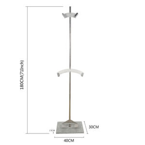 Support de <span class=keywords><strong>pelle</strong></span> à <span class=keywords><strong>pizza</strong></span> en acier inoxydable 304 avec plateau en marbre Conception à double couche pouvant contenir plusieurs outils à <span class=keywords><strong>pizza</strong></span> - Product Image 2