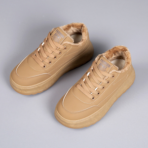 Zapatos Casuales de Mujer con Suela Gruesa y Elevada, Antideslizantes, Resistentes al Desgaste, Deportivos y a la Moda, de Color <span class=keywords><strong>S</strong></span>ólido - Product Image 2