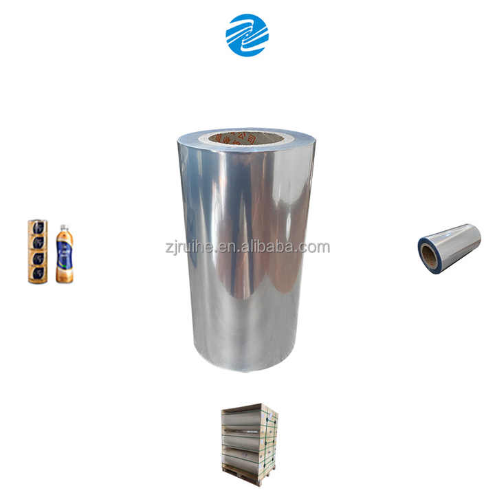 Printing Grade Cast PVC Shrink Film for Sleeves Transparent Plastic Heat Shrinkable Film ...