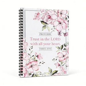Cuaderno de Estudio Bíblico Espiral A5 OEM ODM, Diario de Sermones Personalizable, Notas de Iglesia, Oración Diaria, Cuadernos Especiales con Impresión a Rayas - Product Image 1