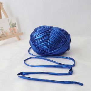 Fil fantaisie 100% polyester métallisé, style Fettuccini <span class=keywords><strong>Zpagetti</strong></span>, pour tissage de t-shirts, pelote de 200g - Product Image 5