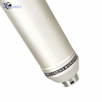 Microphone à condensateur professionnel 26 cœurs 48V avec support antichoc pour enregistrement en studio en direct