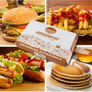 Caixa de Embalagem Segura para Alimentos Personalizada, Embalagem Descartável para Comida Quente, Caixa para Fast Food - Product Image 2