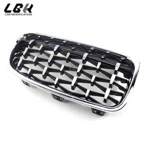 Calandre de pare-chocs avant auto pour <span class=keywords><strong>BMW</strong></span> Série 3 F30 320li Grilles de course en maille 2012-2019 <span class=keywords><strong>Grille</strong></span> de ventilation de radiateur d'admission d'air - Product Image 2