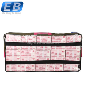 Bolsa de Seguridad para Efectivo EB CP-800-100AB Verde Rosa con Certificación CE, Bolsa de Depósito de Dinero Duradera de Tela Oxford con Cremallera y PVC para Uso en Cajeros Automáticos y Comercios - Product Image 3