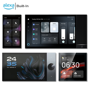แผงควบคุมบ้านอัจฉริยะ8นิ้วในตัว Alexa พร้อม wif/zigbee | การควบคุมด้วยเสียงและโหมดฉาก | สวิตช์อัจฉริยะหน้าจอสัมผัส HD IPS - Product Image 2