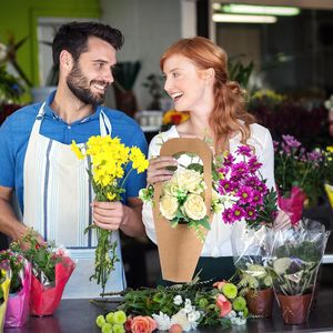 Bolsas de Regalo de Papel Kraft con Asas para Flores, Porta Ramos para Bodas, Decoración de San Valentín, <span class=keywords><strong>Floristería</strong></span> - Product Image 3