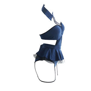 Costume de cosplay de rôle <span class=keywords><strong>sexy</strong></span> pour femmes, lingerie tendance 2026, police, fête d'Halloween, spectacle de scène - Product Image 3