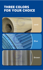 Tapis de plage antidérapant en feutre filtrant 100 % polyester de bonne qualité, sans obstacle, pour fauteuil roulant, avec filtre à liquide - Product Image 3
