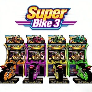 Máquina de Juego de Carreras de Motos de Arcade con Monedas, Pantalla HD de 50 Pulgadas, para Centros de Diversión Cubiertos - Product Image 1