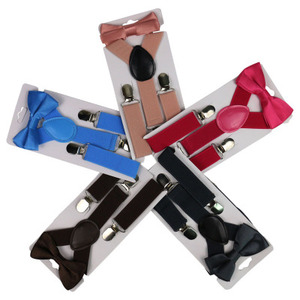 Tirantes Unisex para Niños, Tirantes Elásticos Ajustables de Metal con Lazo - Product Image 2