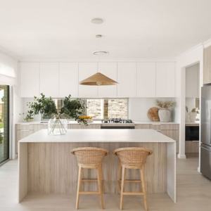 Cuisine modulaire en laque stratifiée de style mixte avec conception gratuite 2025 - Product Image 1