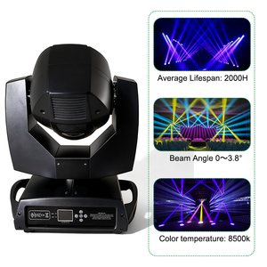 Grace Good Price Dj 230 <span class=keywords><strong>Beam</strong></span> Moving Head <span class=keywords><strong>7R</strong></span> <span class=keywords><strong>230W</strong></span> Sharpy - Luz Móvil para Escenario - Product Image 4