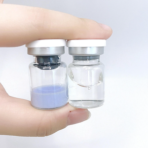 Poudre lyophilisée de peptide de cuivre pour la réparation de la peau et l'anti-âge |   Ensemble de sérums GHK-Cu Tripeptide-1 120mg+5ml / 60mg+3ml pour la beauté D - Product Image 1