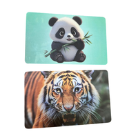Individuell Bedruckte PVC-Plastik NFC Social Media Karte LED-Eingebettete RFID-Karte Digitale Visitenkarte mit Blinklicht für Türschlösser