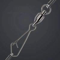 Tugas Berat 0 # -8 #   Perlengkapan Pancing dengan Cincin Tunggal Kokoh dan Pengait Coastlock, Dilengkapi Bearing Bola Baja Anti Karat