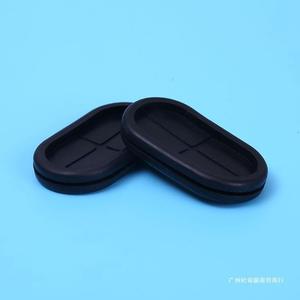 Oval Rubber Sealing <b>Ring</b> For Wiring Harness Protection Long Waist Shape - Product Image 1