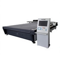 Machine de découpe numérique à plat CNC automatique à couteau vibrant pour carton ondulé et boîtes en carton, alimentée par feuilles, avec fonction de découpe à l'emporte-pièce