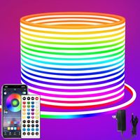 5050 SMD 15M Lampu LED Fleksibel Pintar untuk Ruangan, Lampu Bar LED Tahan Air IP65 / Lampu Strip LED RGB