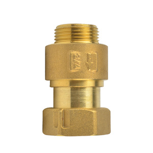 Válvula de retención macho y hembra de 1 vía de latón con conexión roscada - Product Image 3