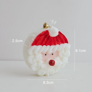 เทียนหอมกลิ่นซานตาคลอสจาก AIKUN INS Creative สำหรับตกแต่งบ้านในเทศกาลคริสต์มาส - Product Image 5